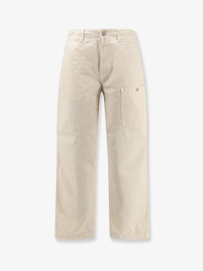 Stone Island Loose Cotton Trousers