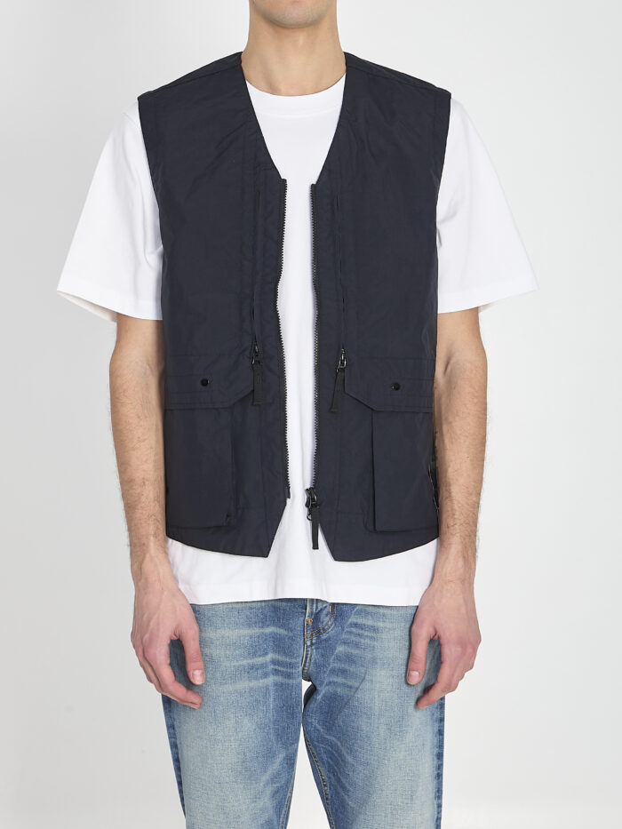 Stone Island Metal Lamina Poly ripstop vest