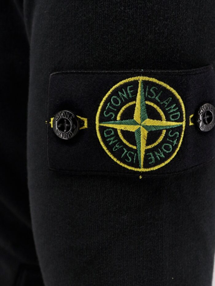 Stone Island Organic Cotton Hooded Sweatshirt
