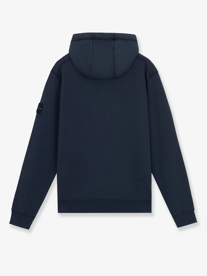 Stone Island Organic Cotton Hooded Sweatshirt