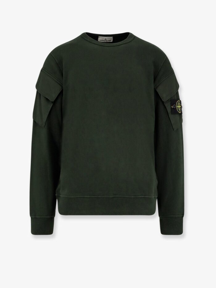 Stone Island Organic Cotton Sweatshirt