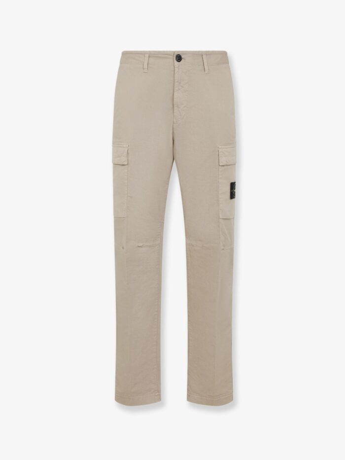 stone island organic cotton trousers Stone Island Organic Cotton Trousers