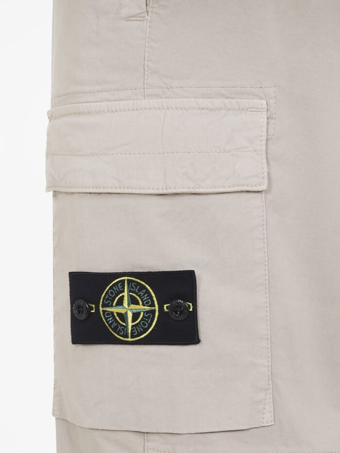 Stone Island Organic Cotton Trousers