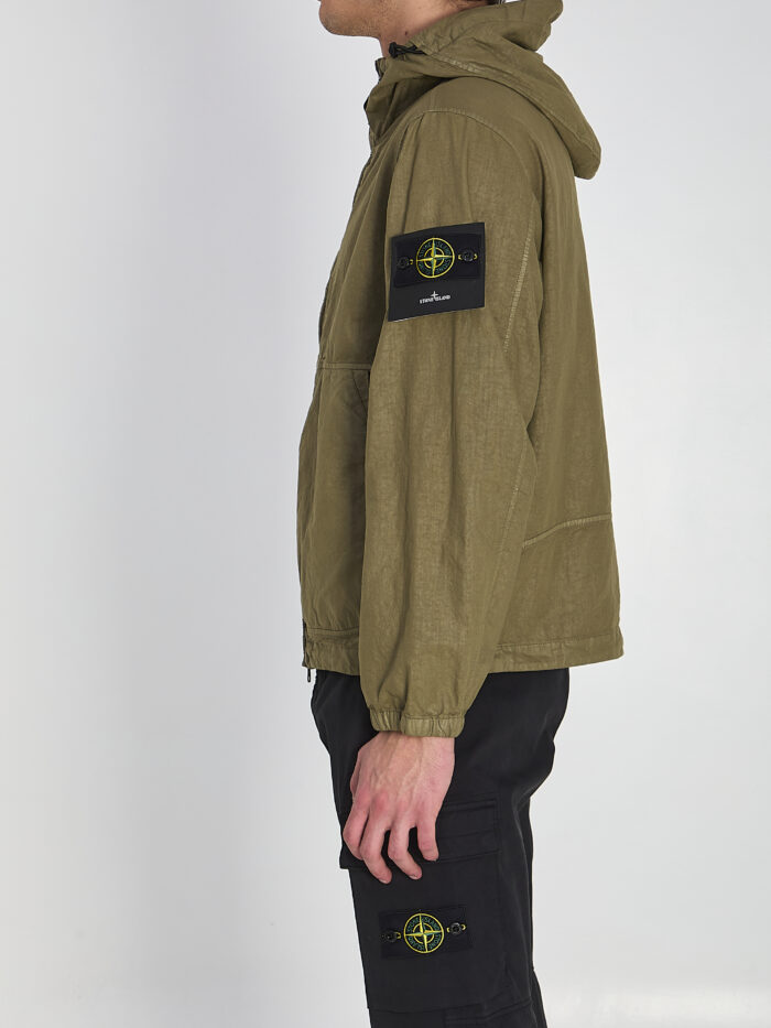 Stone Island Organic-Look Panama-TC Nylon jacket