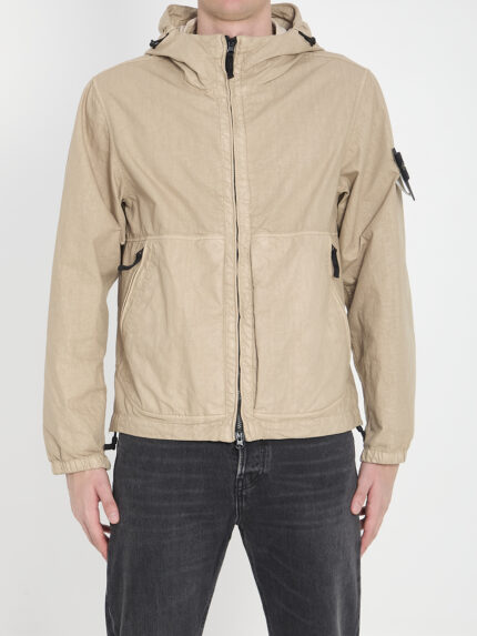 Stone Island Organic-Look Panama-TC Nylon jacket