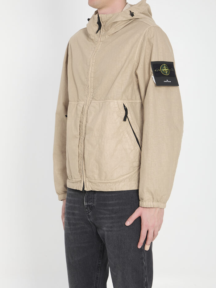 Stone Island Organic-Look Panama-TC Nylon jacket