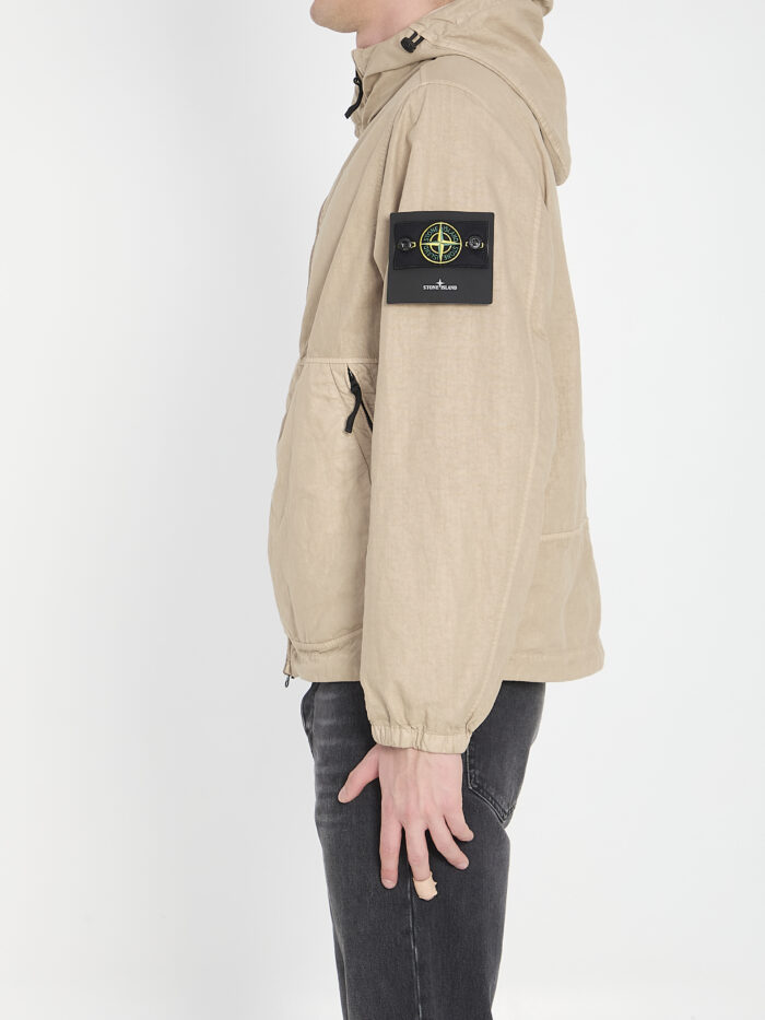 Stone Island Organic-Look Panama-TC Nylon jacket
