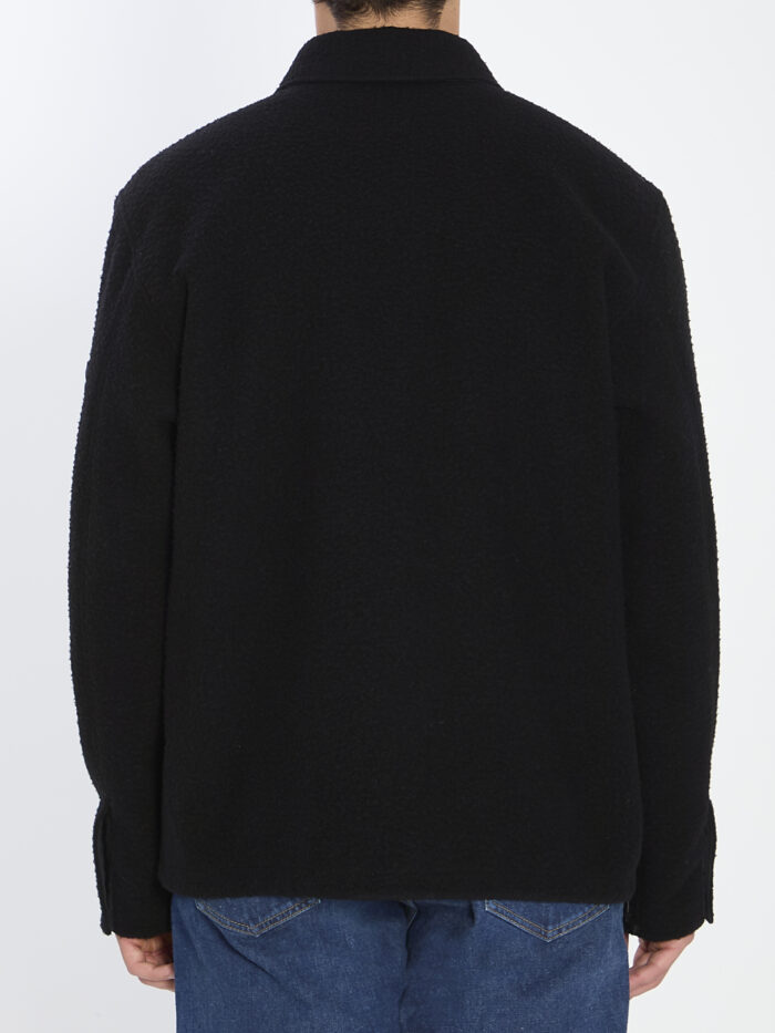 Stone Island Overshirt in wool blend