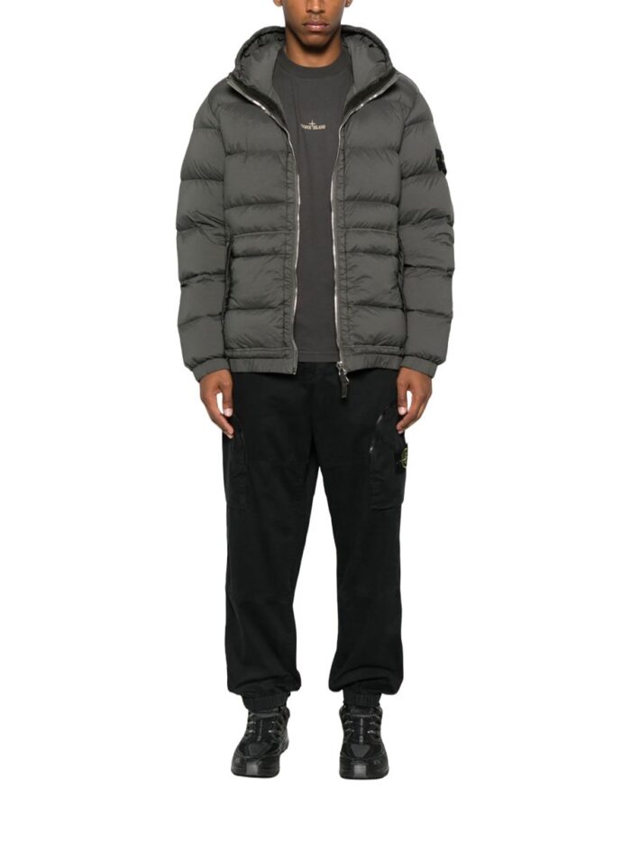 Stone Island PADDED DOWN JACKET WITH HOOD