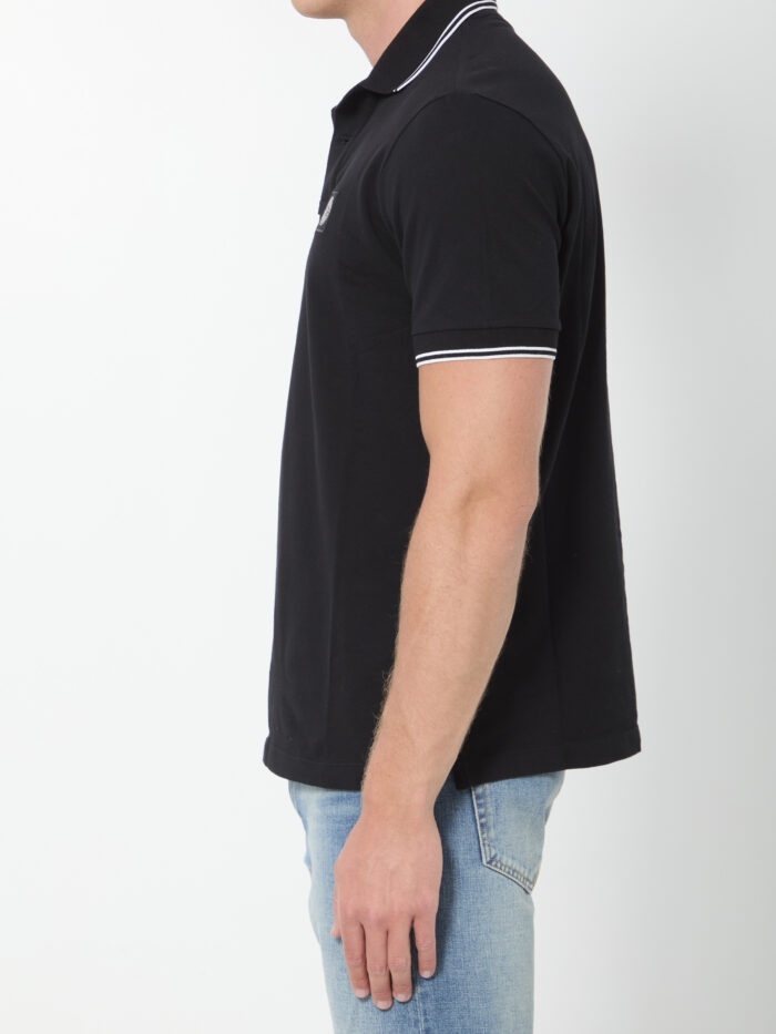 Stone Island Pique cotton polo shirt