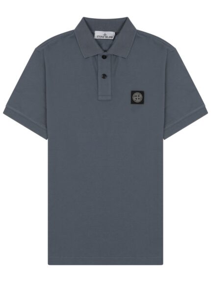 Stone Island POLO WITH LOGO PATCH