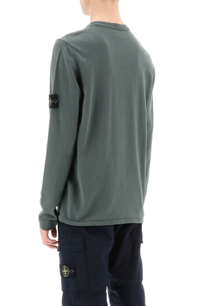 STONE ISLAND Raw Cotton Sweater