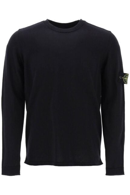 STONE ISLAND Raw Cotton Sweater