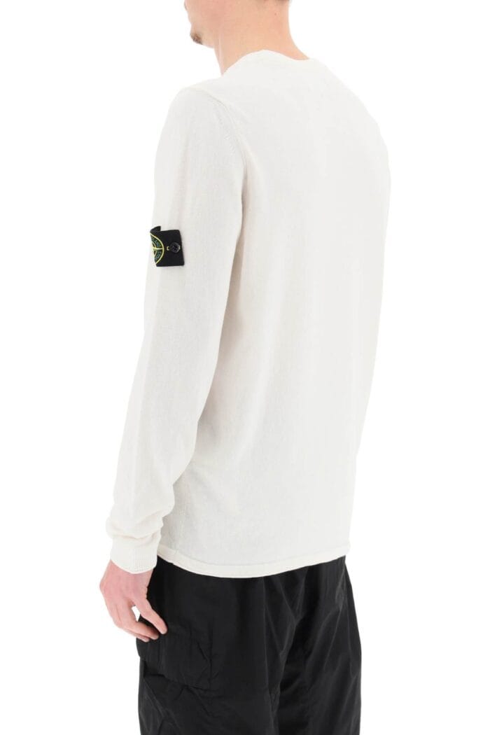 STONE ISLAND Raw Cotton Sweater