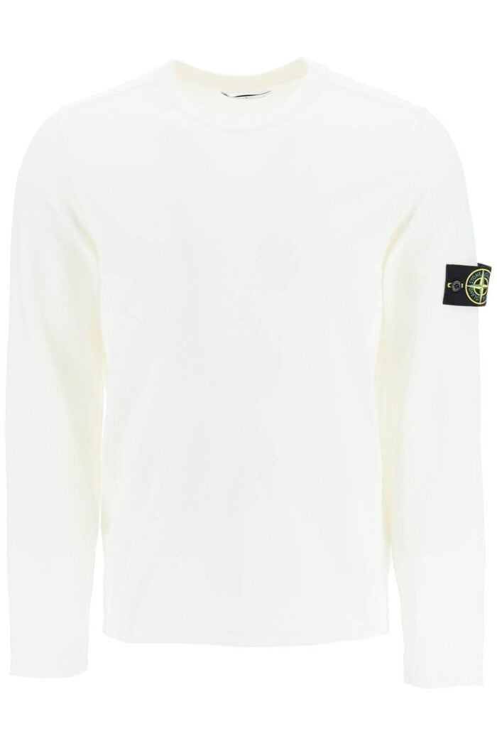 STONE ISLAND Raw Cotton Sweater