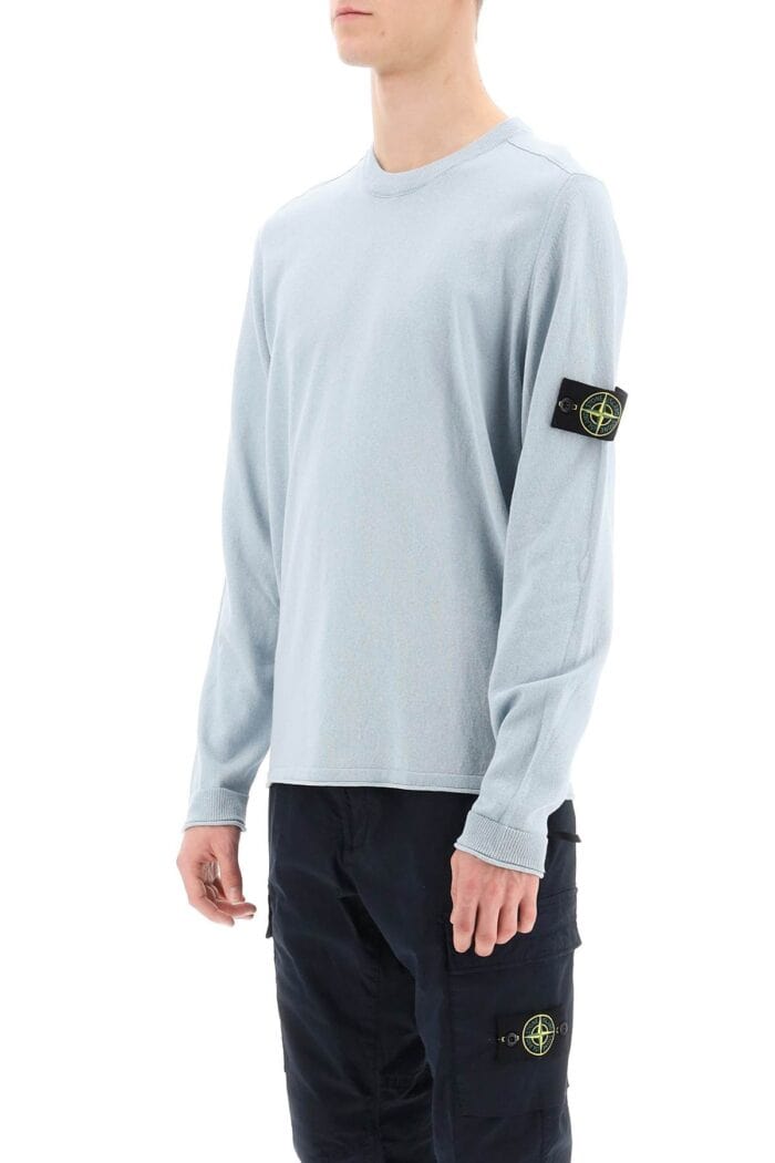 STONE ISLAND Raw Cotton Sweater