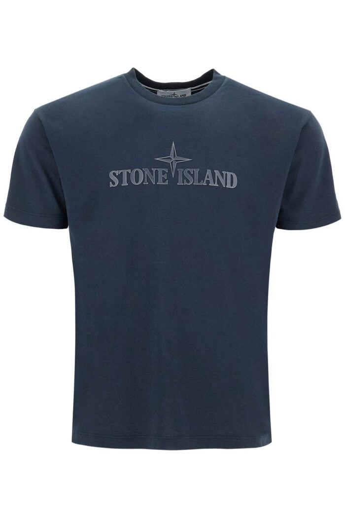 STONE ISLAND Regular Fit Logo T-shirt