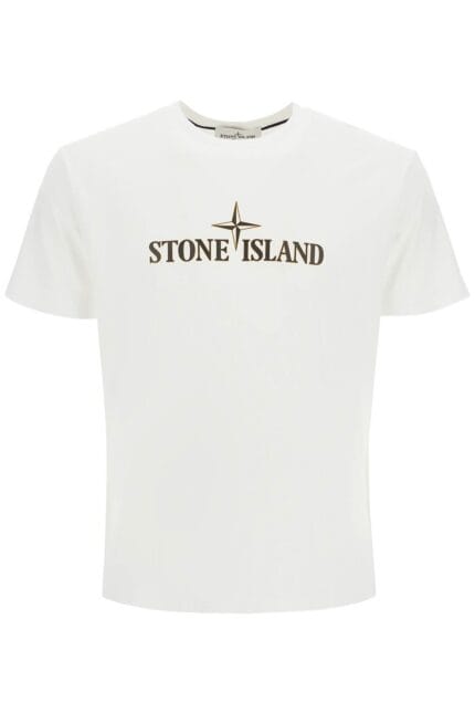 STONE ISLAND Regular Fit Logo T-shirt