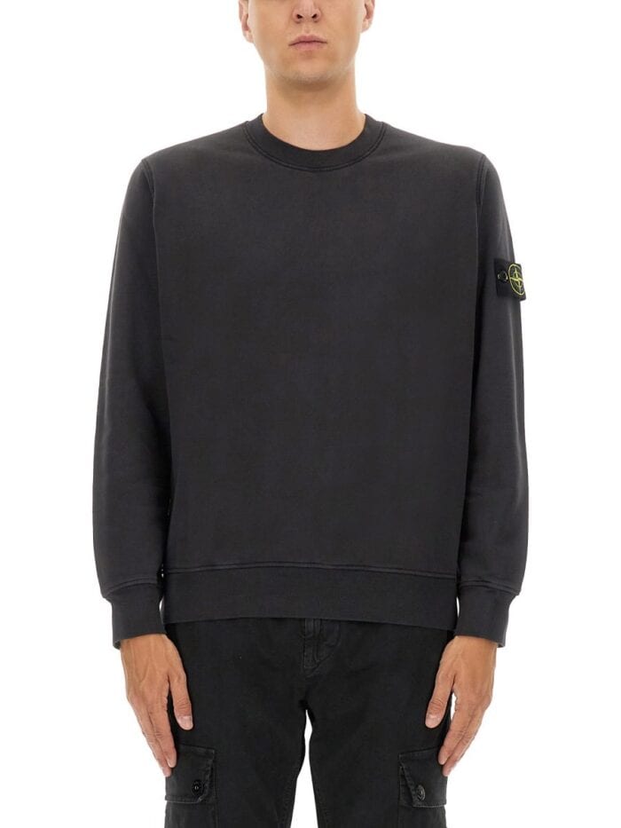 stone island regular fit sweatshirt Stone Island REGULAR FIT SWEATSHIRT