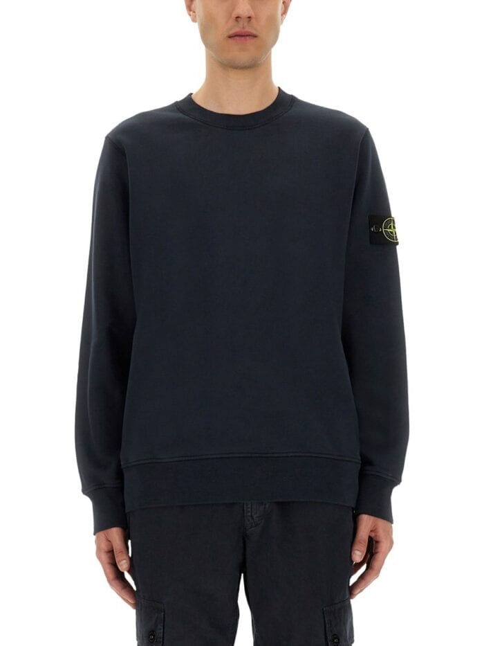 stone island regular fit sweatshirt Stone Island REGULAR FIT SWEATSHIRT