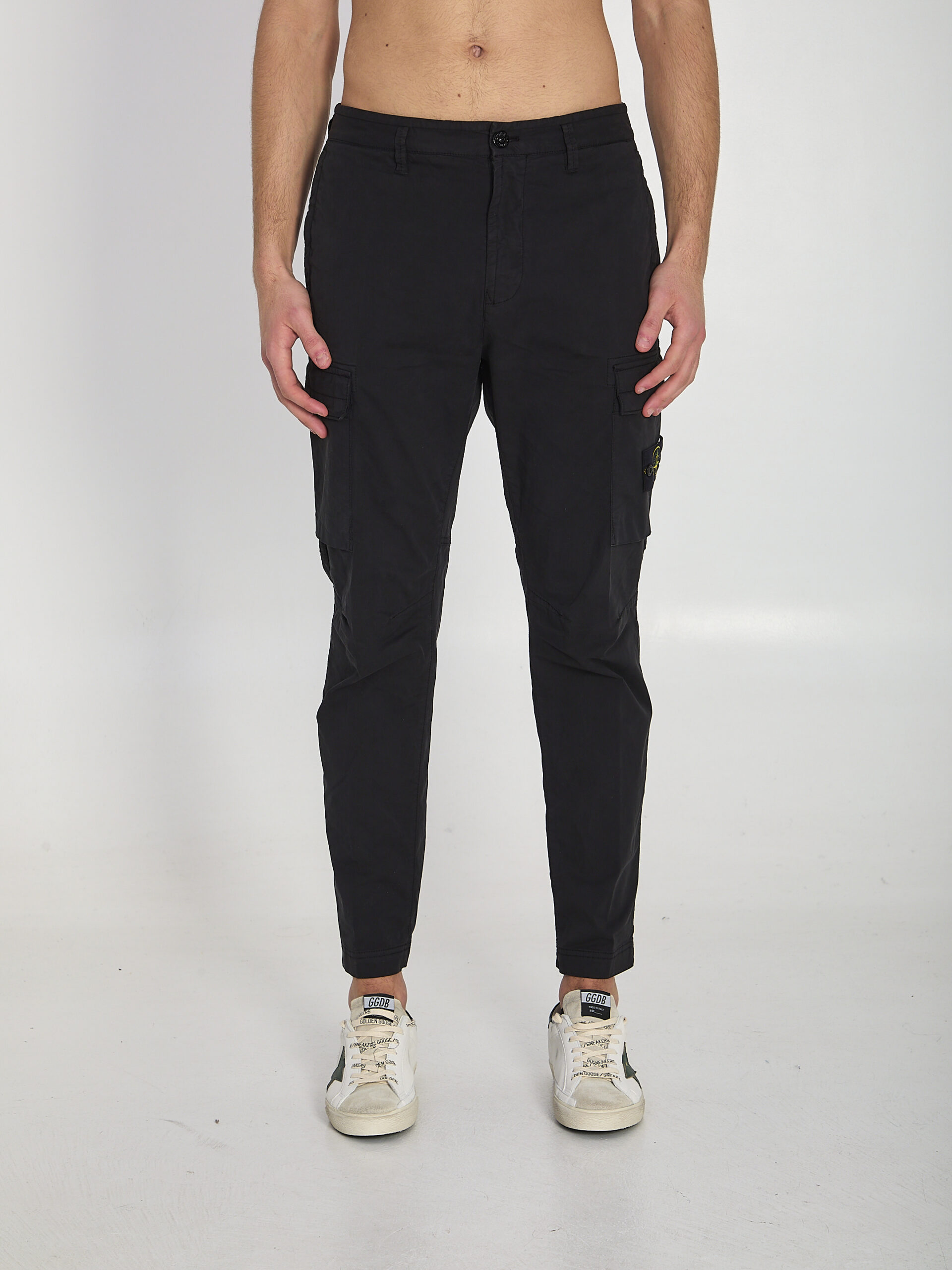 Stone Island Regular tapered cargo pants