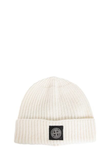 STONE ISLAND Ribbed-knit Beanie