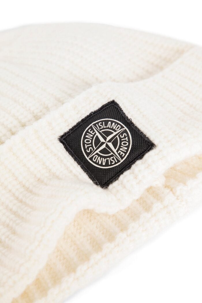 STONE ISLAND Ribbed-knit Beanie