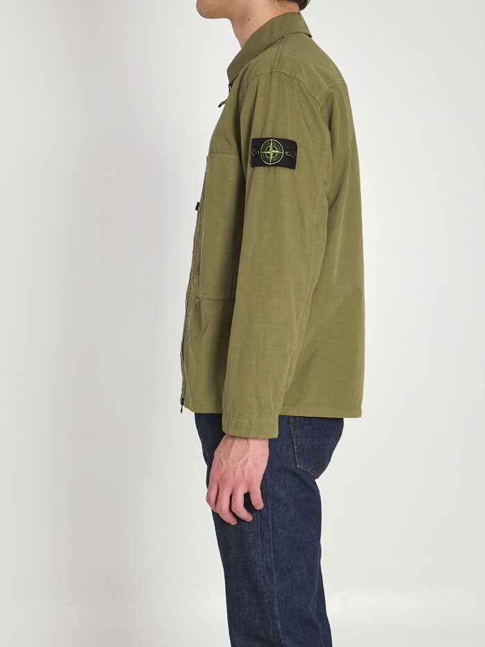 Stone Island Ripstop cotton overshirt