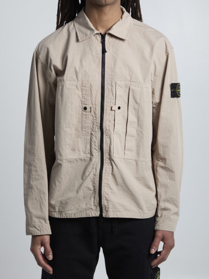Stone Island Ripstop cotton overshirt