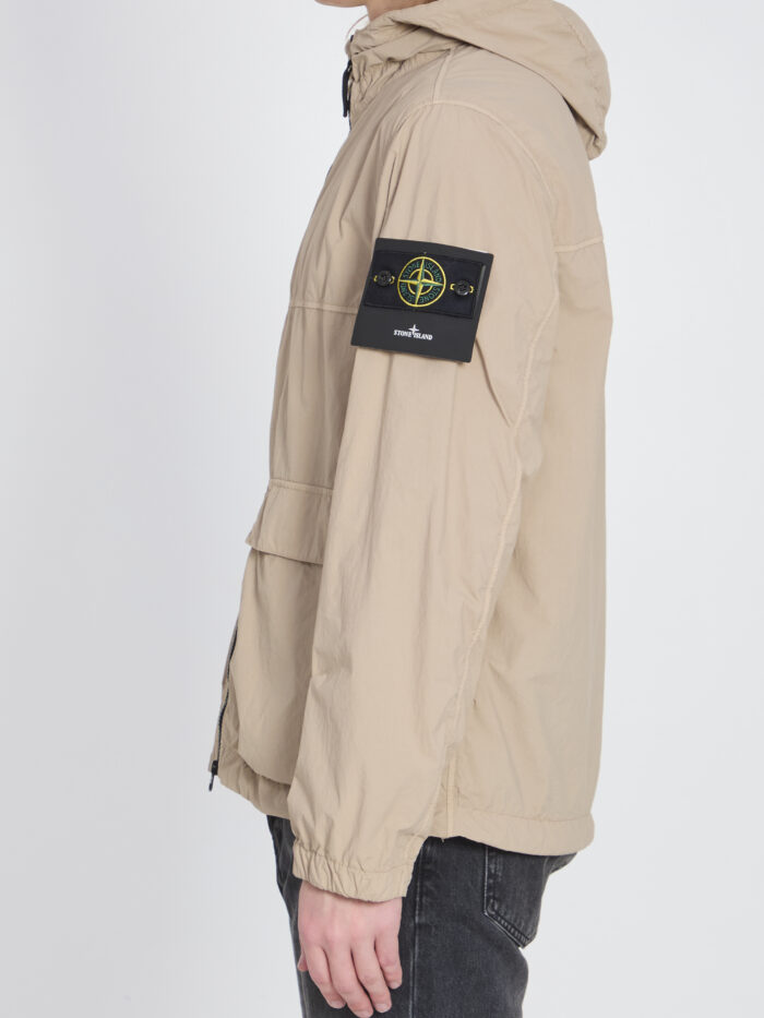 Stone Island Sanded nylon-TC jacket