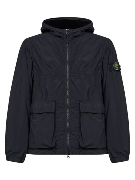 Stone Island Sanded nylon-TC jacket