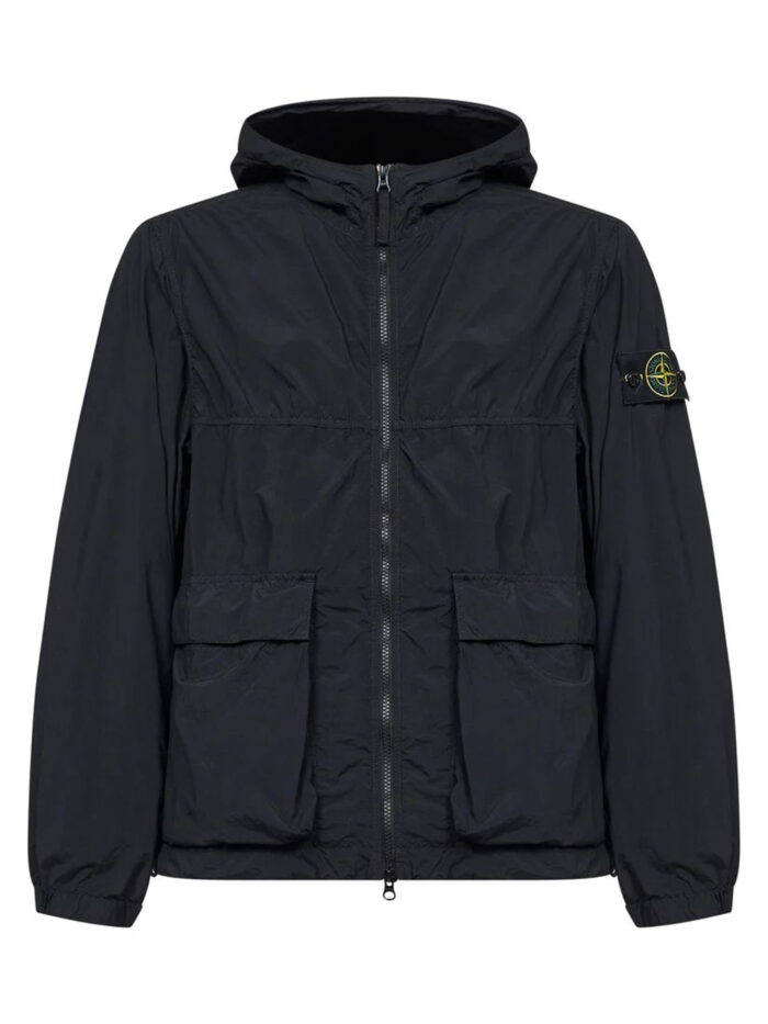 Stone Island Sanded nylon-TC jacket