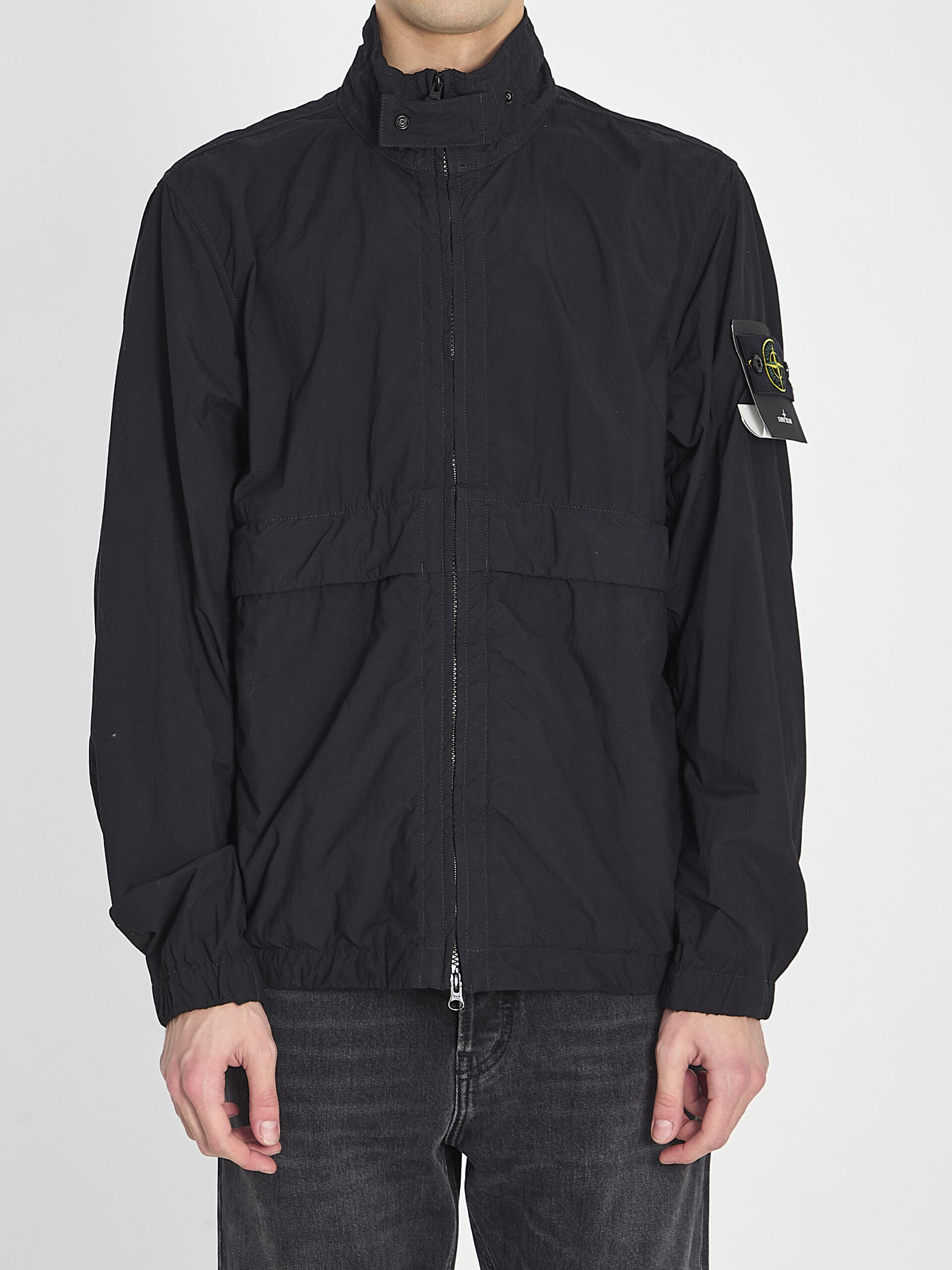 Stone Island Sanded nylon-TC jacket