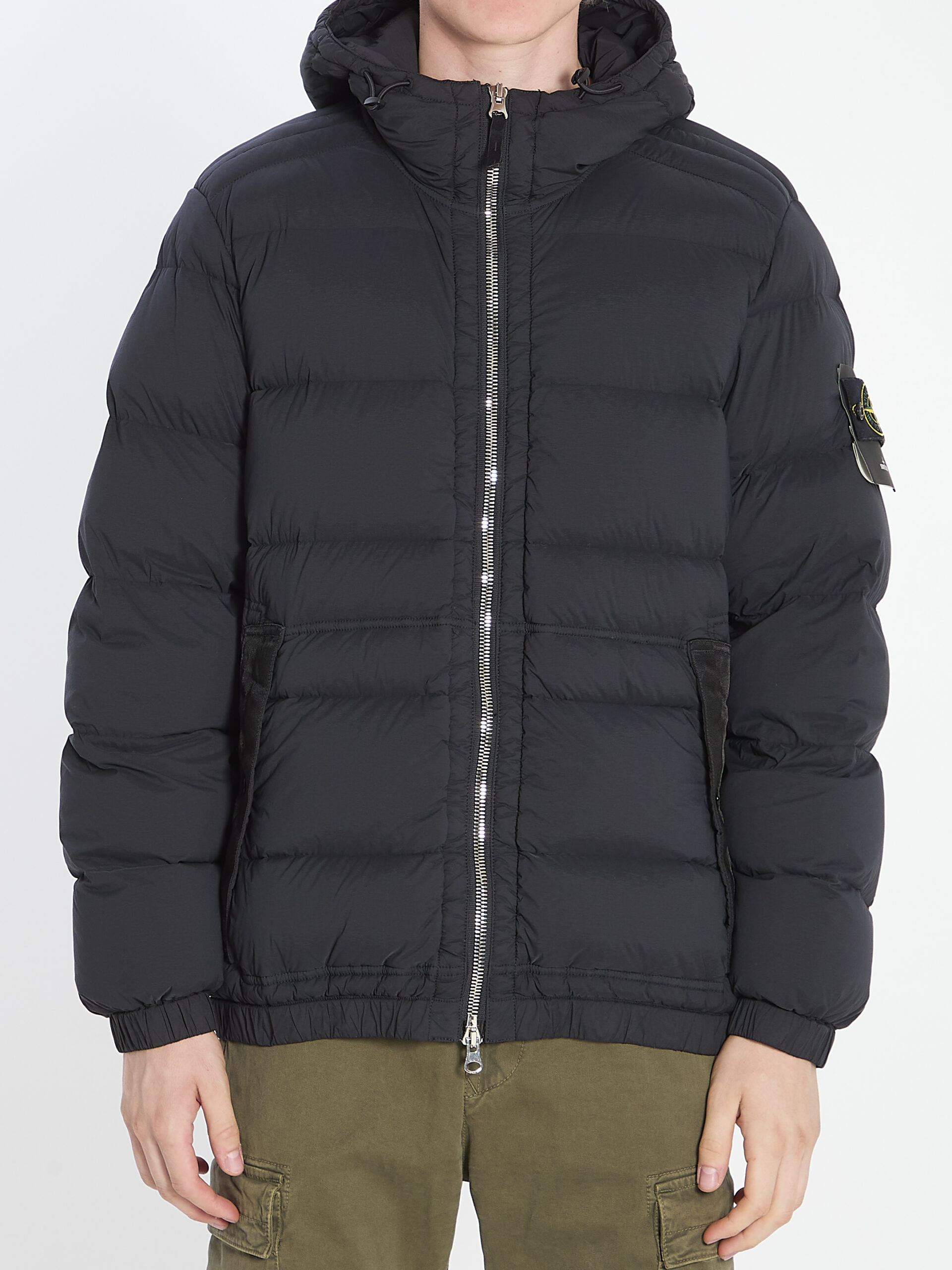 Stone Island Seamless Tunnel Nylon Down-TC puffer jacket