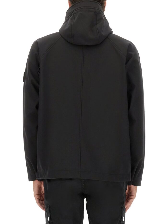 Stone Island SHORT SOFT SHELL PARKA