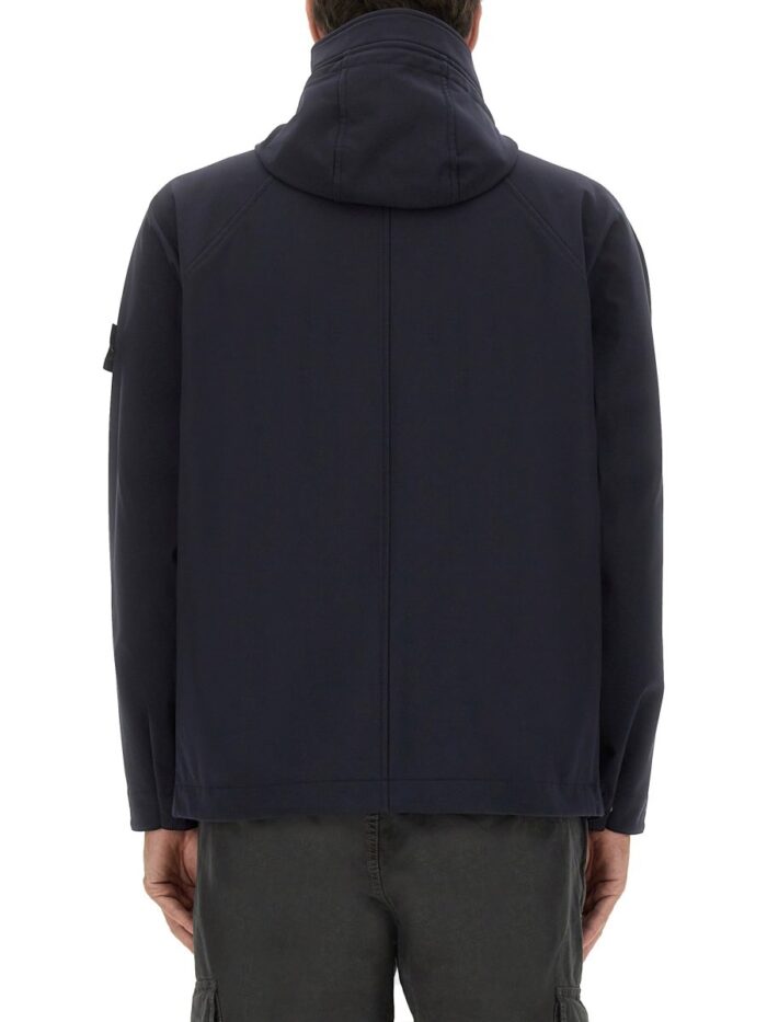 Stone Island SHORT SOFT SHELL PARKA