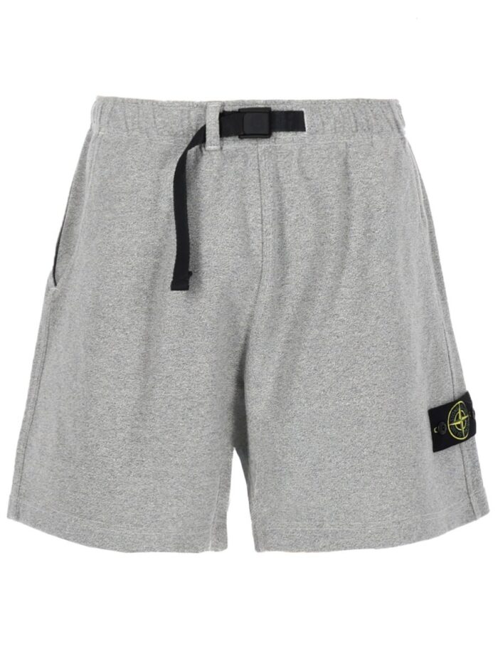 Stone Island SHORTS CON PATCH LOGO
