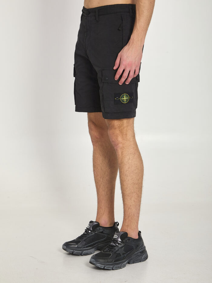 Stone Island Slim bermuda black