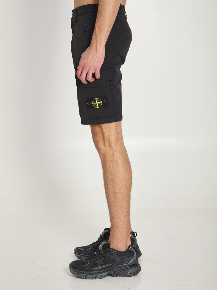 Stone Island Slim bermuda black