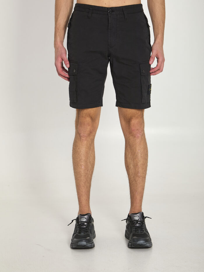 Stone Island Slim bermuda black