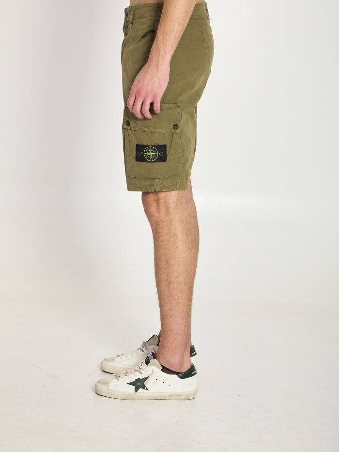 Stone Island Slim bermuda military green