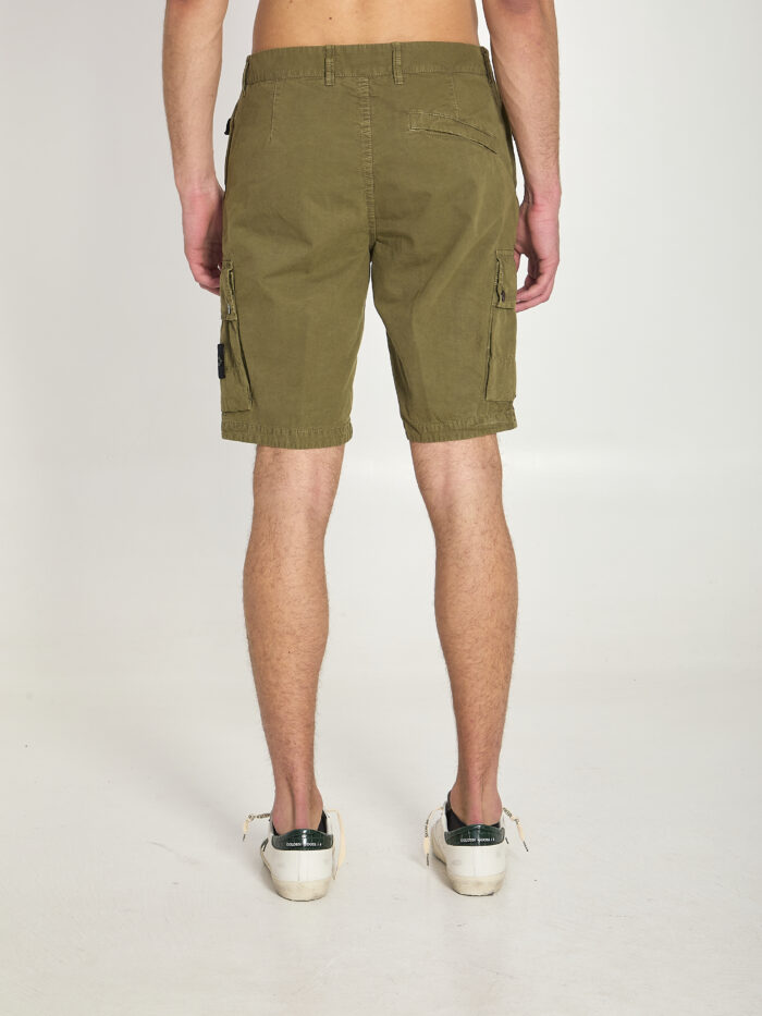 Stone Island Slim bermuda military green