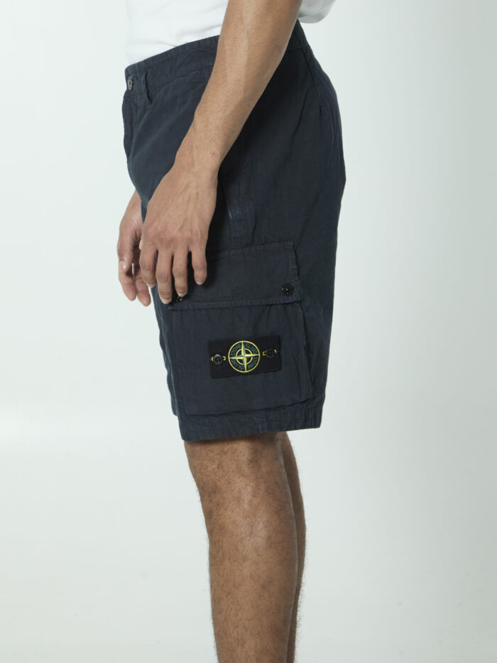 Stone Island Slim bermuda navy