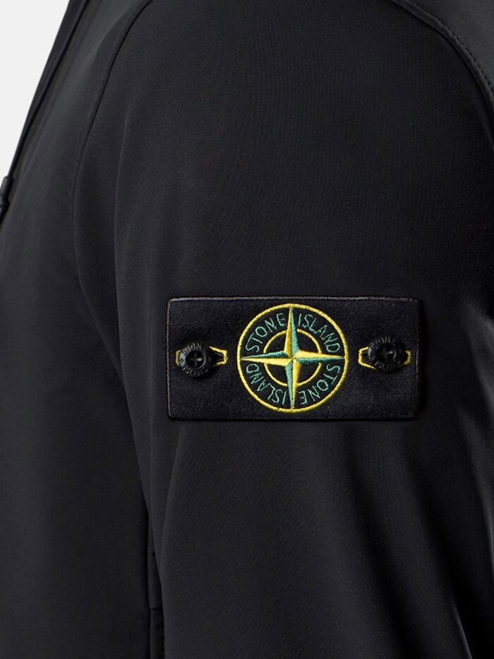 Stone Island Soft Shell-R-e.dye®  Technology Wind And Water Resistant Jacket