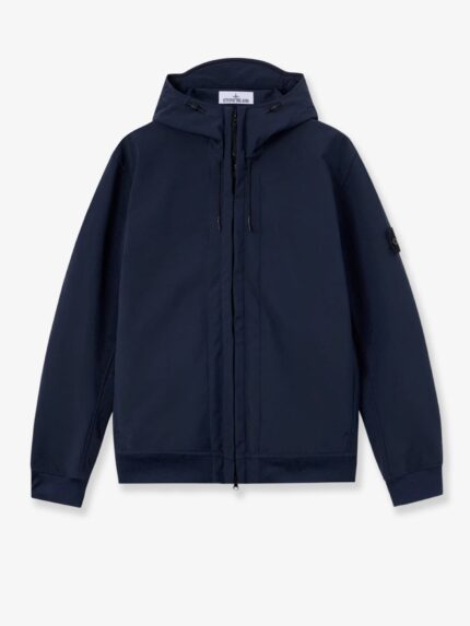 Stone Island Soft Shell-R-e.dye®  Technology Wind And Water Resistant Jacket
