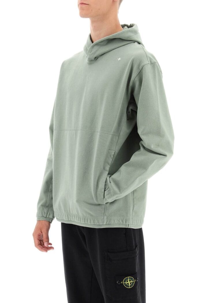 Stone Island Stellina Stretch Cotton Hoodie