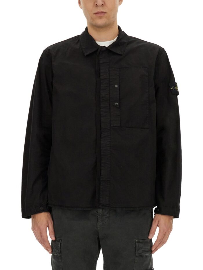 Stone Island STRETCH COTTON TWILL SHIRT