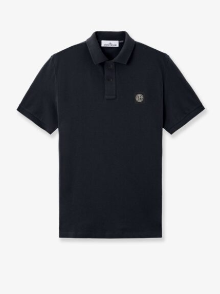 Stone Island Stretch Organic Cotton Polo Shirt
