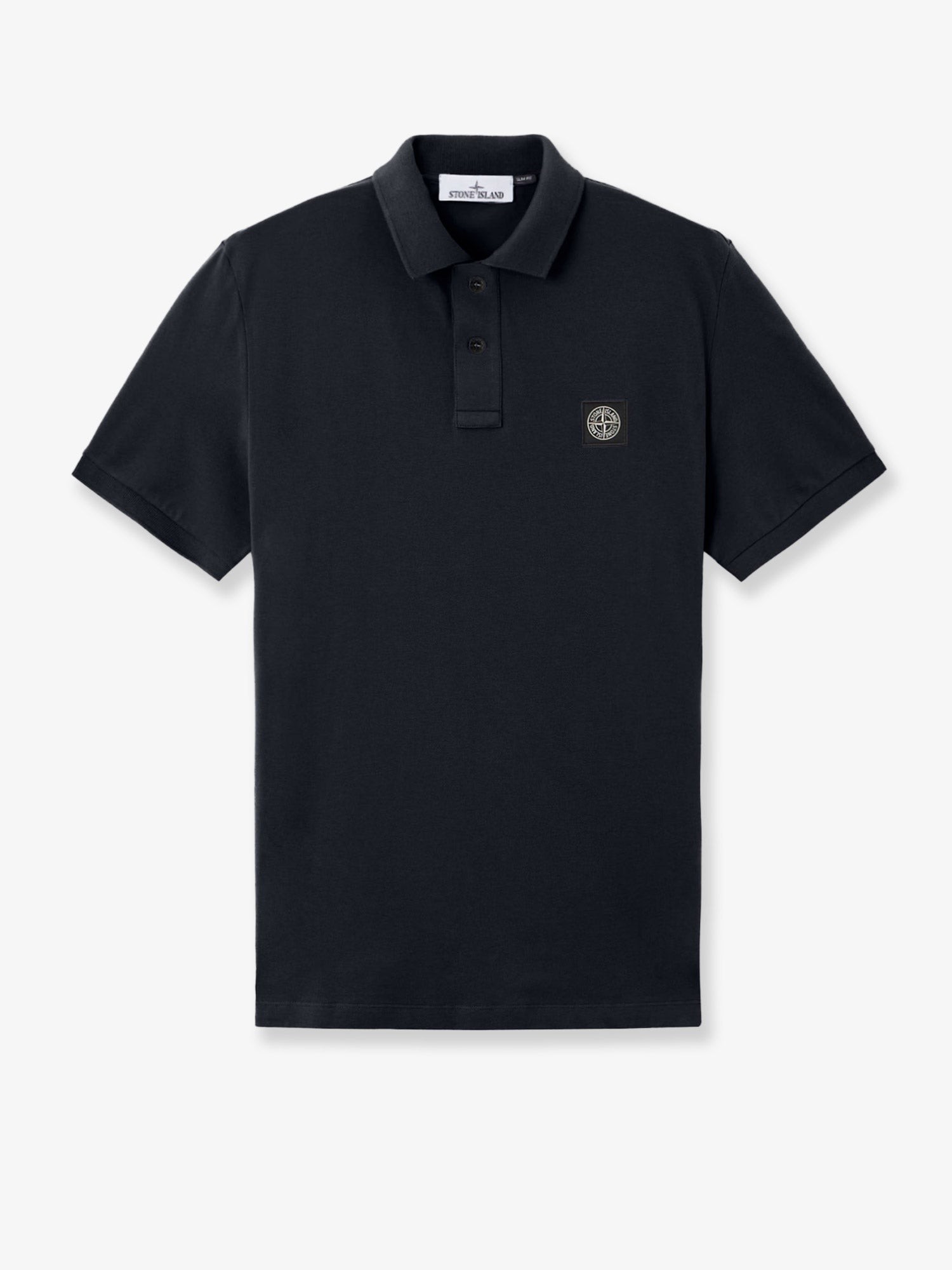 Stone Island Stretch Organic Cotton Polo Shirt