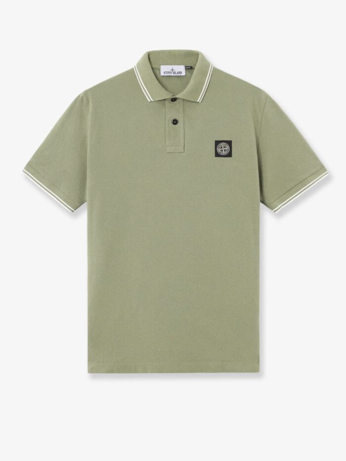 stone island stretch organic cotton polo shirt Stone Island Stretch Organic Cotton Polo Shirt